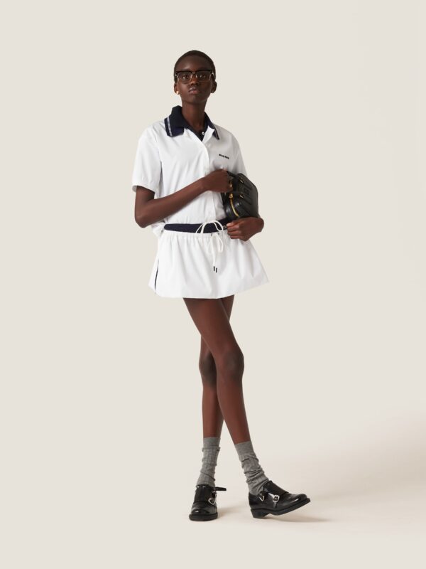 POPLIN SKIRT