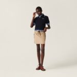 TECHNICAL FABRIC SHORT SKIRT