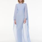SILK CHIFFON GOWN