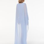SILK CHIFFON GOWN