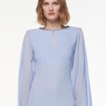 SILK CHIFFON GOWN