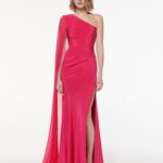 ONE SHOULDER MAXI DRESS
