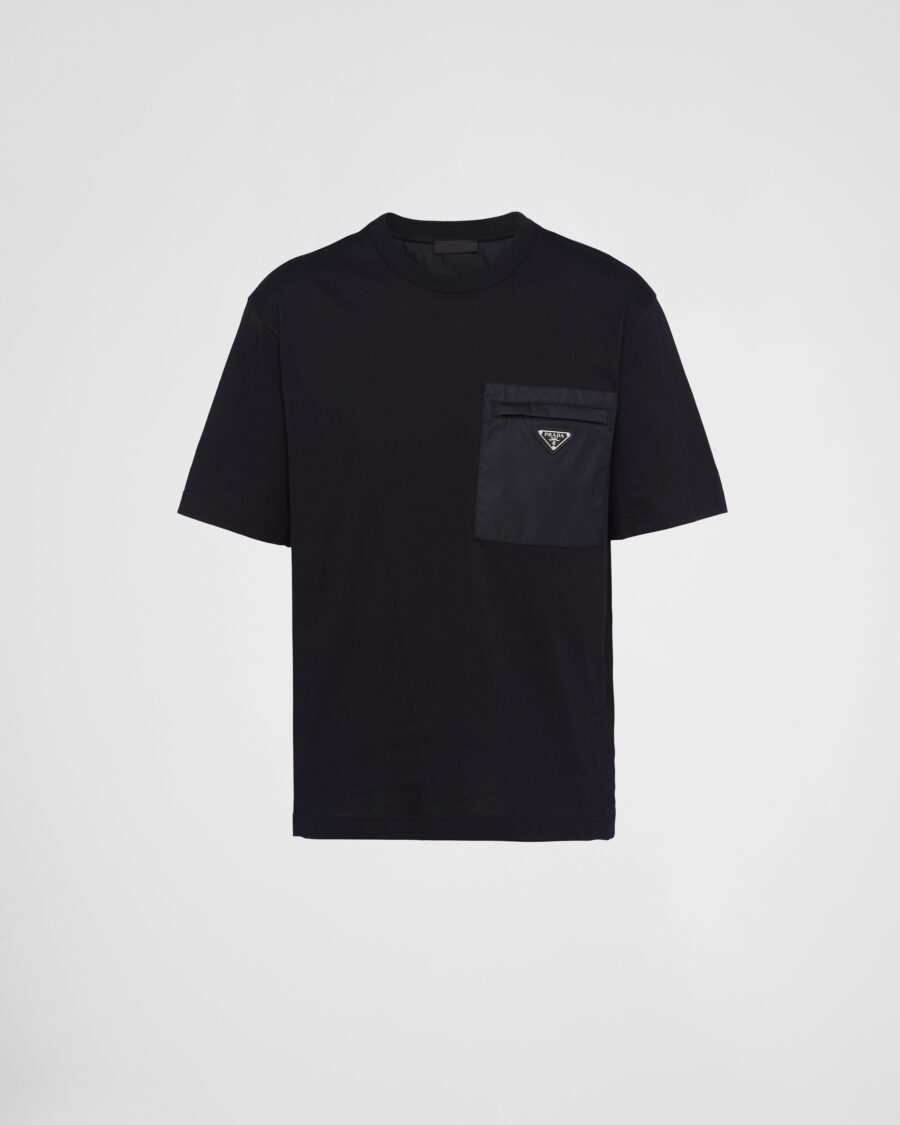 RE-NYLON AND JERSEY TEE