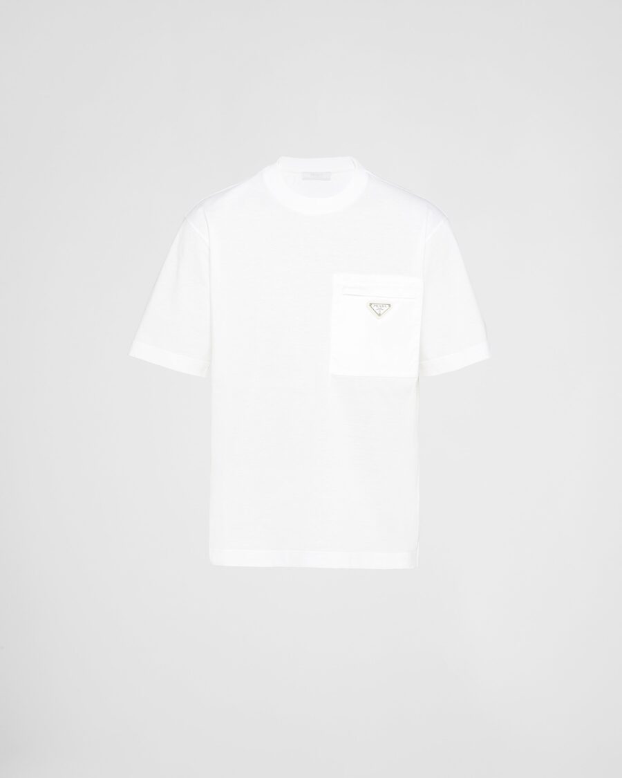 RE-NYLON AND JERSEY TEE