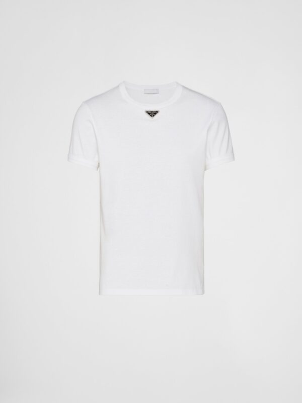 COTTON TEE WITH LOGO