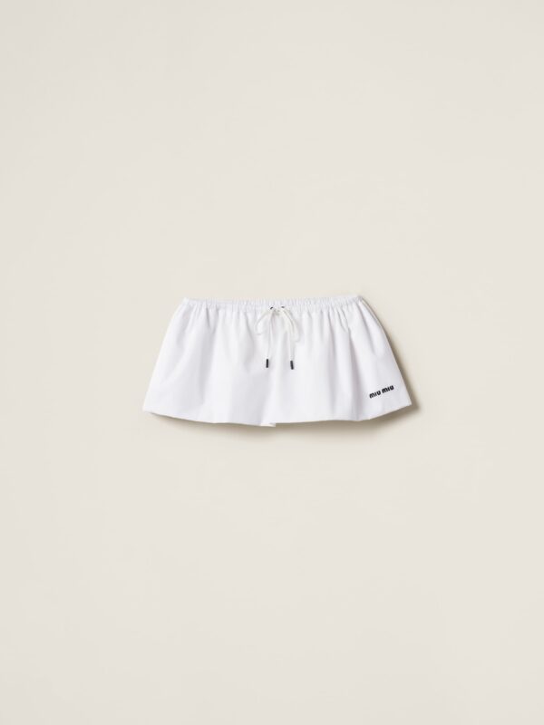 POPLIN SKIRT