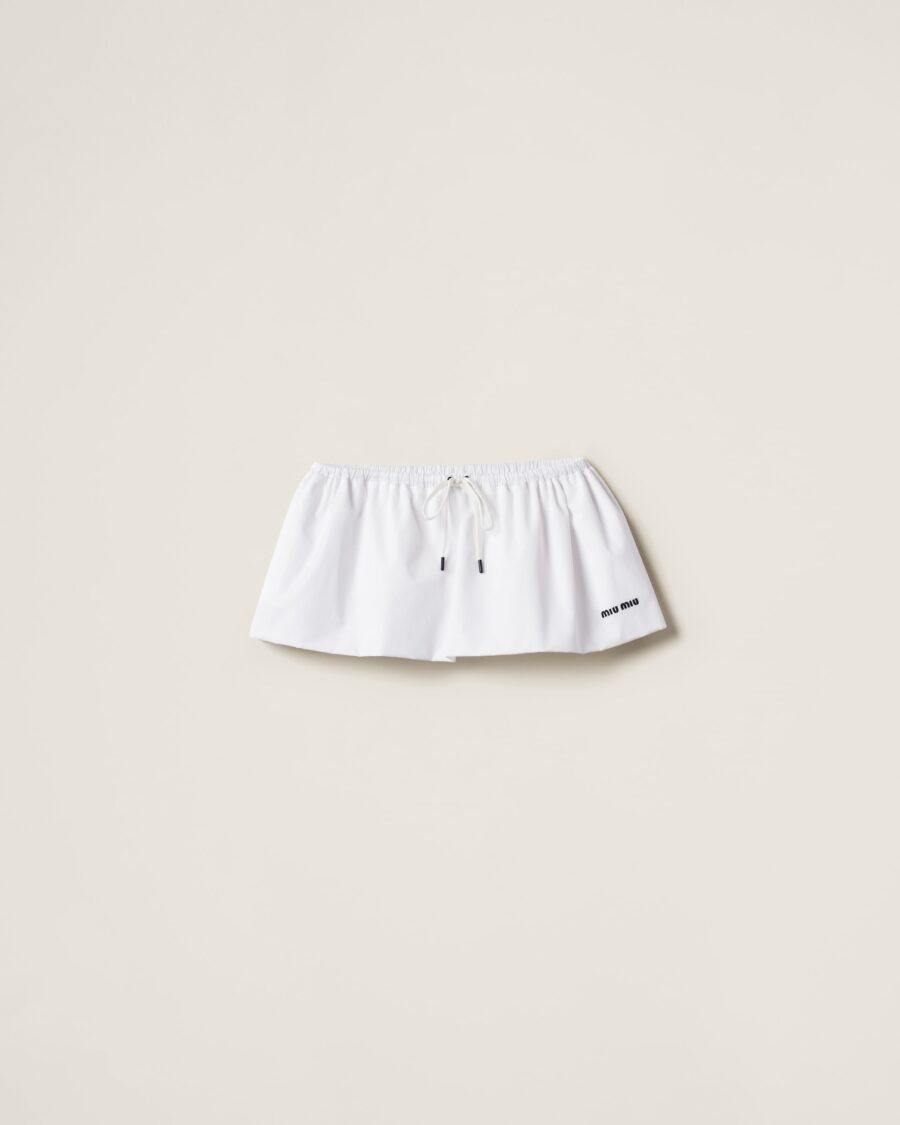 POPLIN SKIRT