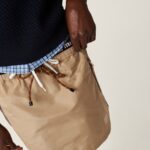 TECHNICAL FABRIC SHORT SKIRT