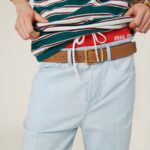 CHAMBRAY DENIM BAGGY JEANS