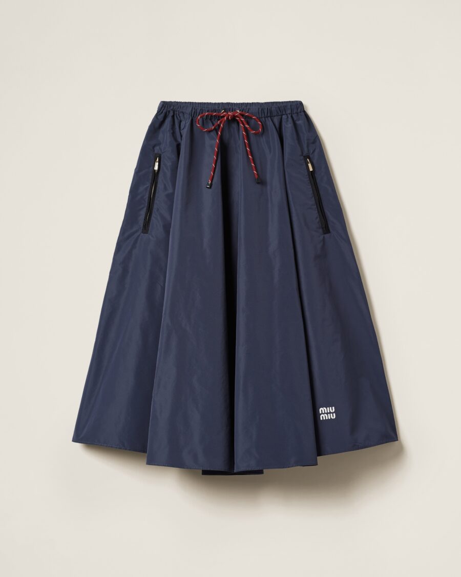 TECHNICAL FABRIC SKIRT