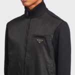 SWEATSHIRT WITH RE-NYLON DETAILS