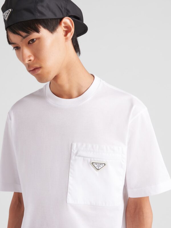 RE-NYLON AND JERSEY TEE