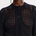 SPORTY CROCHET CARDIGAN