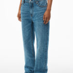 MID RISE JEANS WITH PRESTYLED BRIEFS