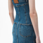 TUBE STRETCH DENIM DRESS