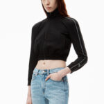 HIGH WAISTED STOVEPIPE JEANS