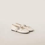 LEATHER BALLERINAS
