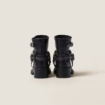 VINTAGE LOOK LEATHER BOOTIE