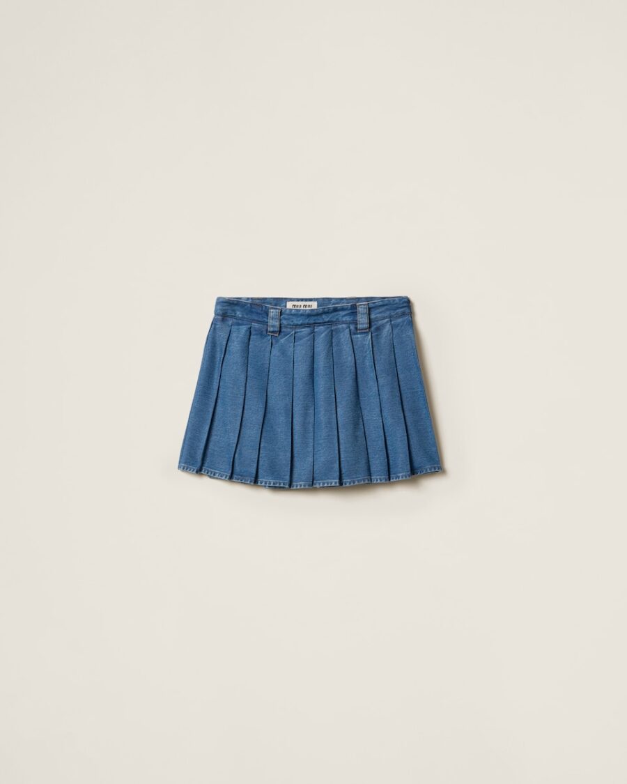 DENIM SKIRT