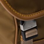 RE-NYLON AND LEATHER SHOULDER BAG