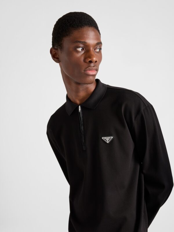 LONG SLEEVE POLO SHIRT