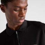 ZIPPED POLO SHIRT