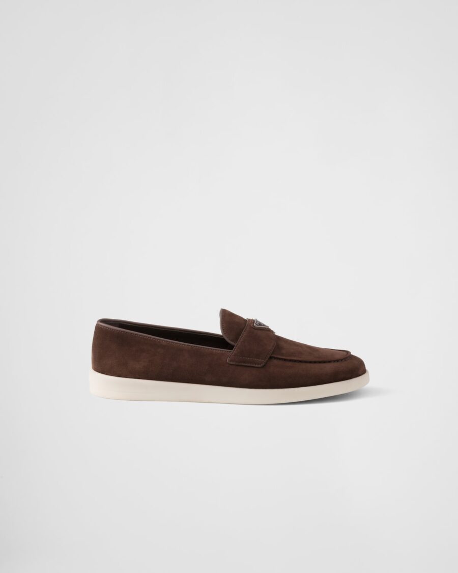 SUEDE LOAFERS