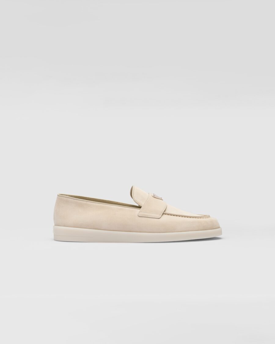 SUEDE LOAFERS