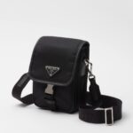 RE-NYLON AND SAFFIANO SHOULDER BAG