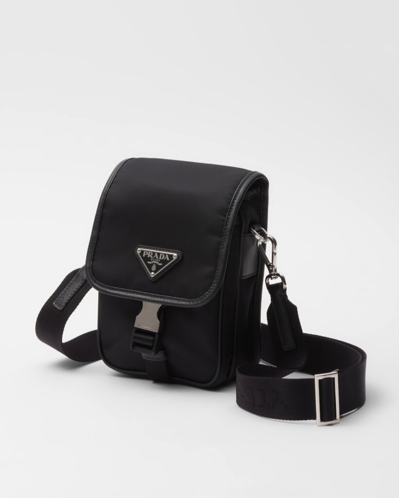 【日本入手困難】Small Re-Nylon and leather shoulder bag Prada Small Re-Nylon and leather shoulder bag | REVERSIBLE