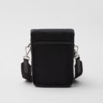 RE-NYLON AND SAFFIANO SHOULDER BAG