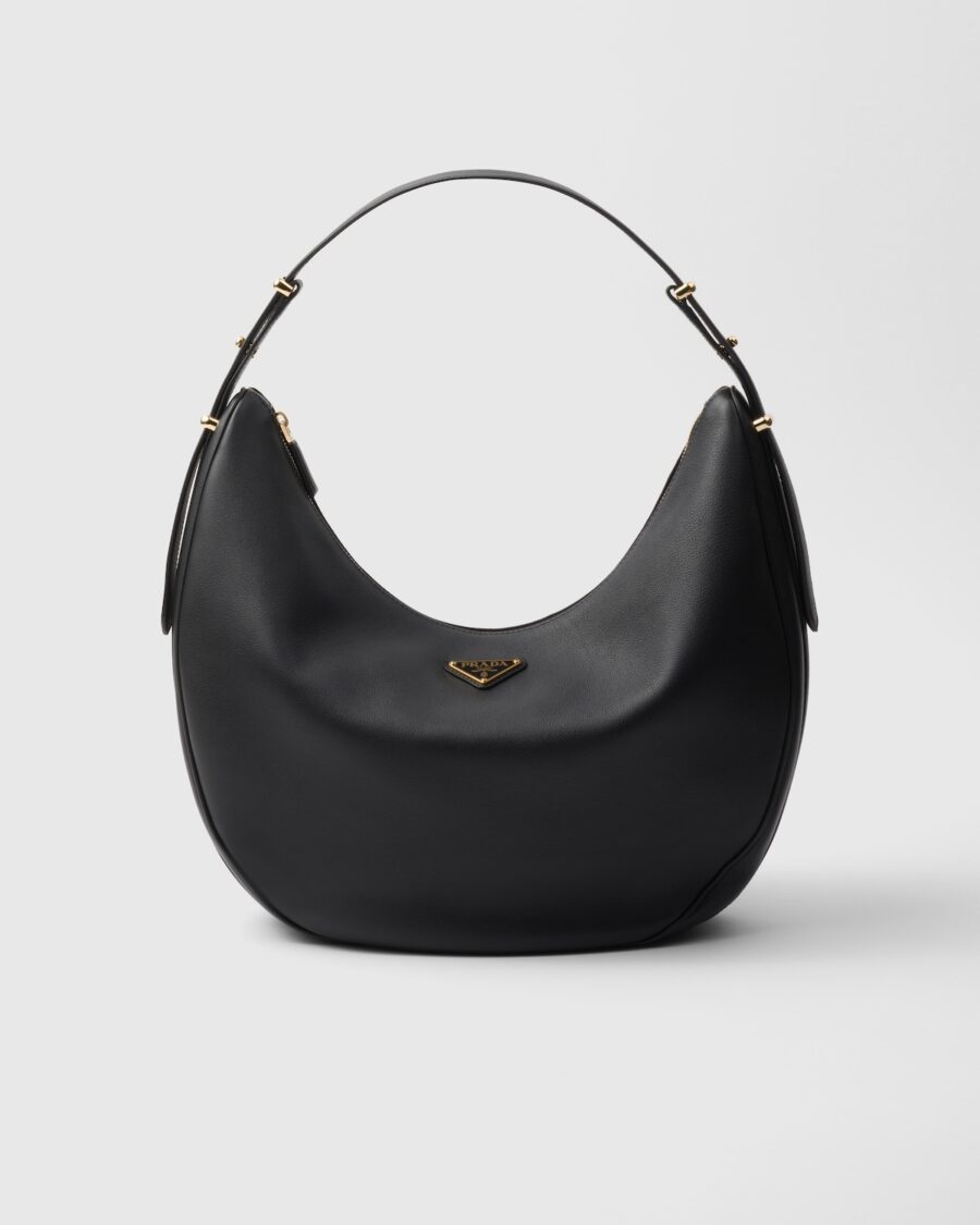 LARGE ARQUÉ LEATHER BAG