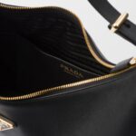 LARGE ARQUÉ LEATHER BAG
