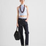 LARGE ARQUÉ LEATHER BAG