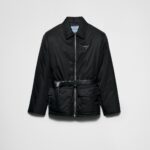 RE-NYLON DOWN JACKET WITH BELT