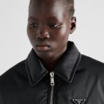 RE-NYLON DOWN JACKET WITH BELT