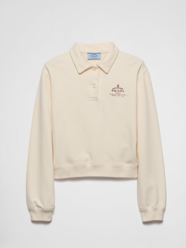 FLEECE POLO SHIRT