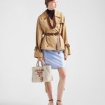 COTTON TWILL TRENCH JACKET