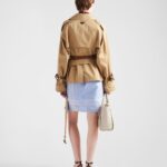 COTTON TWILL TRENCH JACKET