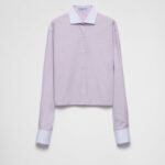 EMBROIDERED POPLIN SHIRT