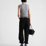 WOOL ARGYL PATTERN VEST