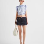 DENIM MINI SKIRT