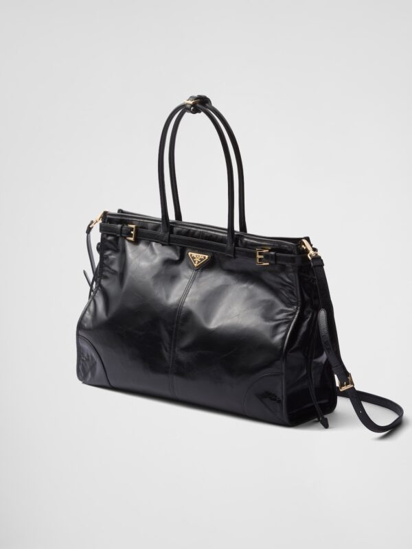 LARGE LEATHER HANDBAG