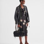 LEATHER JACKET WITH BELT