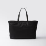 RE-EDITION 1978 AND SAFFIANO LEATHER TOTE BAG