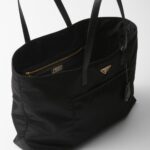 RE-EDITION 1978 AND SAFFIANO LEATHER TOTE BAG