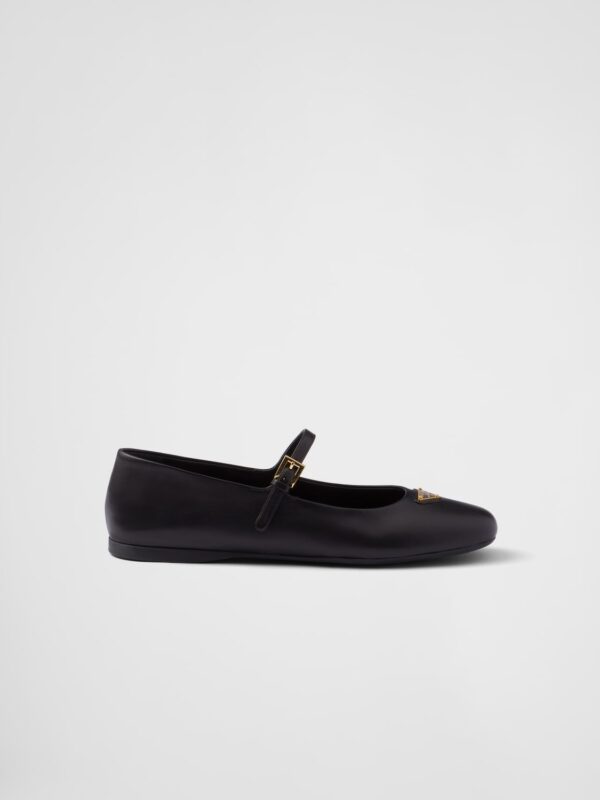 NAPPA LEATHER BALLERINAS