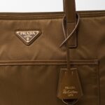 RE-EDITION 1978 AND SAFFIANO LEATHER TOTE BAG