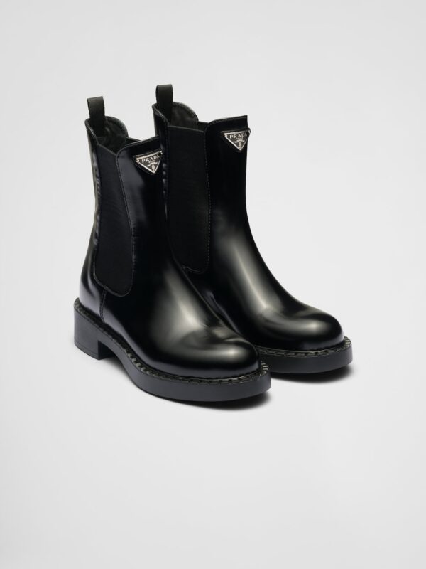 Bootie spazzolato