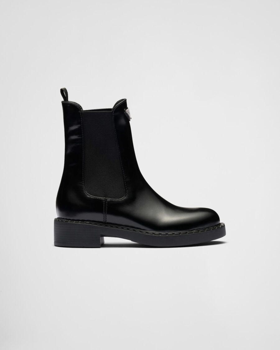 Bootie spazzolato